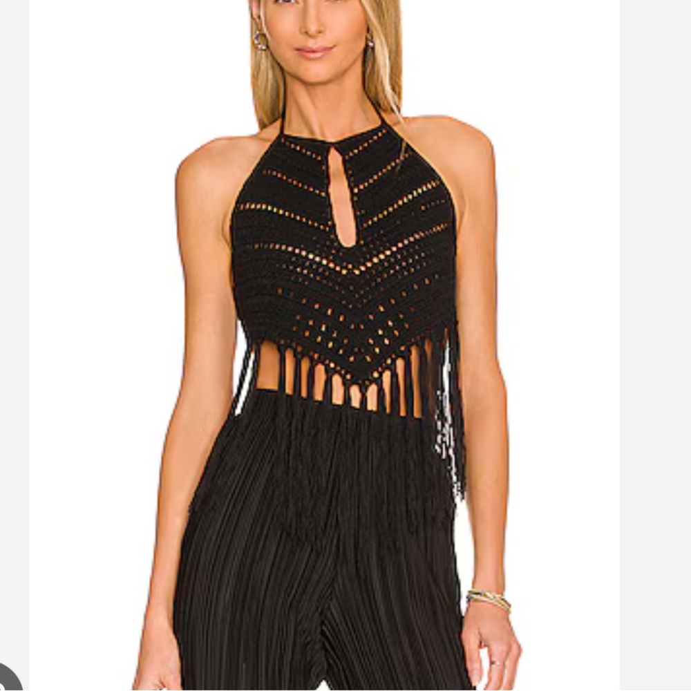 House of Harlow Phaedra Crotchet Halter in Small NWT